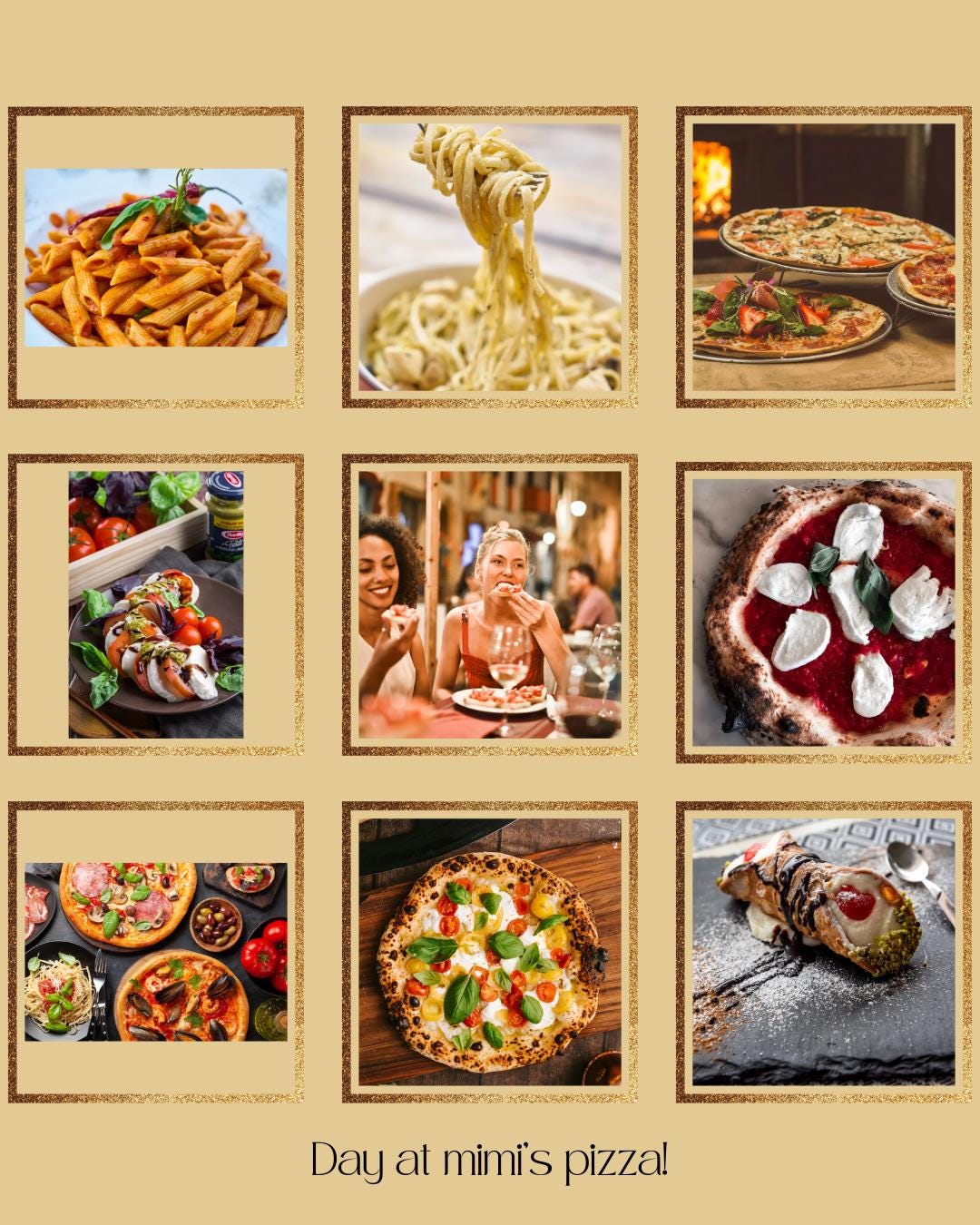 Plantilla personalizable para blog gastronómico de Instagram. Plantilla de vídeo editable para blog gastronómico de Instagram. Editable en Canva. #restaurantreview #instagram